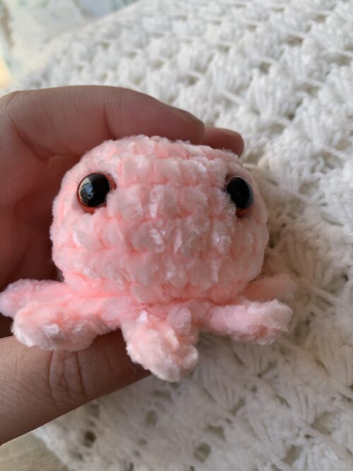 Pulpito amigurumi rosa