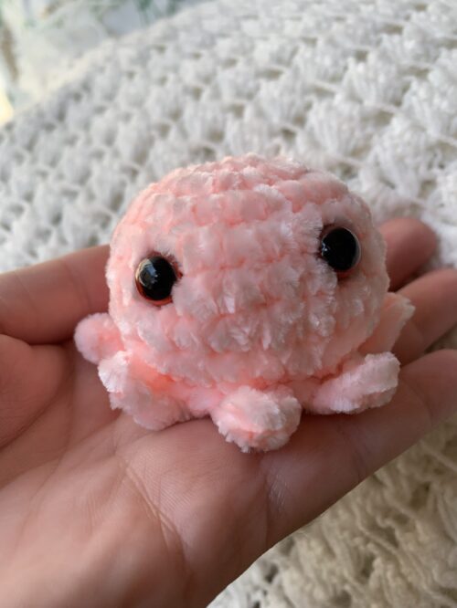 Pulpito amigurumi rosa