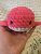 Mini Ballena Amigurumi Rosa – suave juguete de peluche tejido a mano